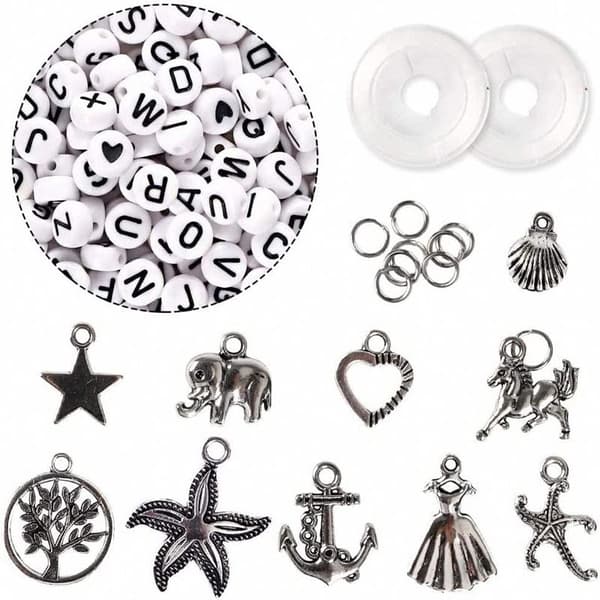 Seed / Rocailles Beads Kiera Kit - KREA DIY Smykkesett med forskjellige perler - 35000 stk