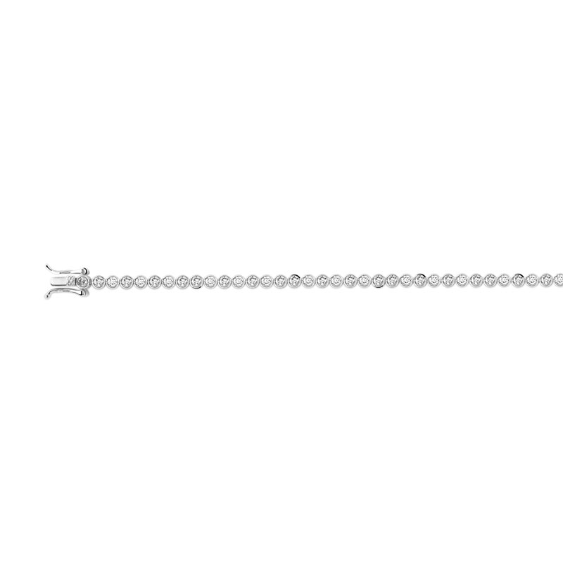 Bracelet argent 925 zirconias 18 cm