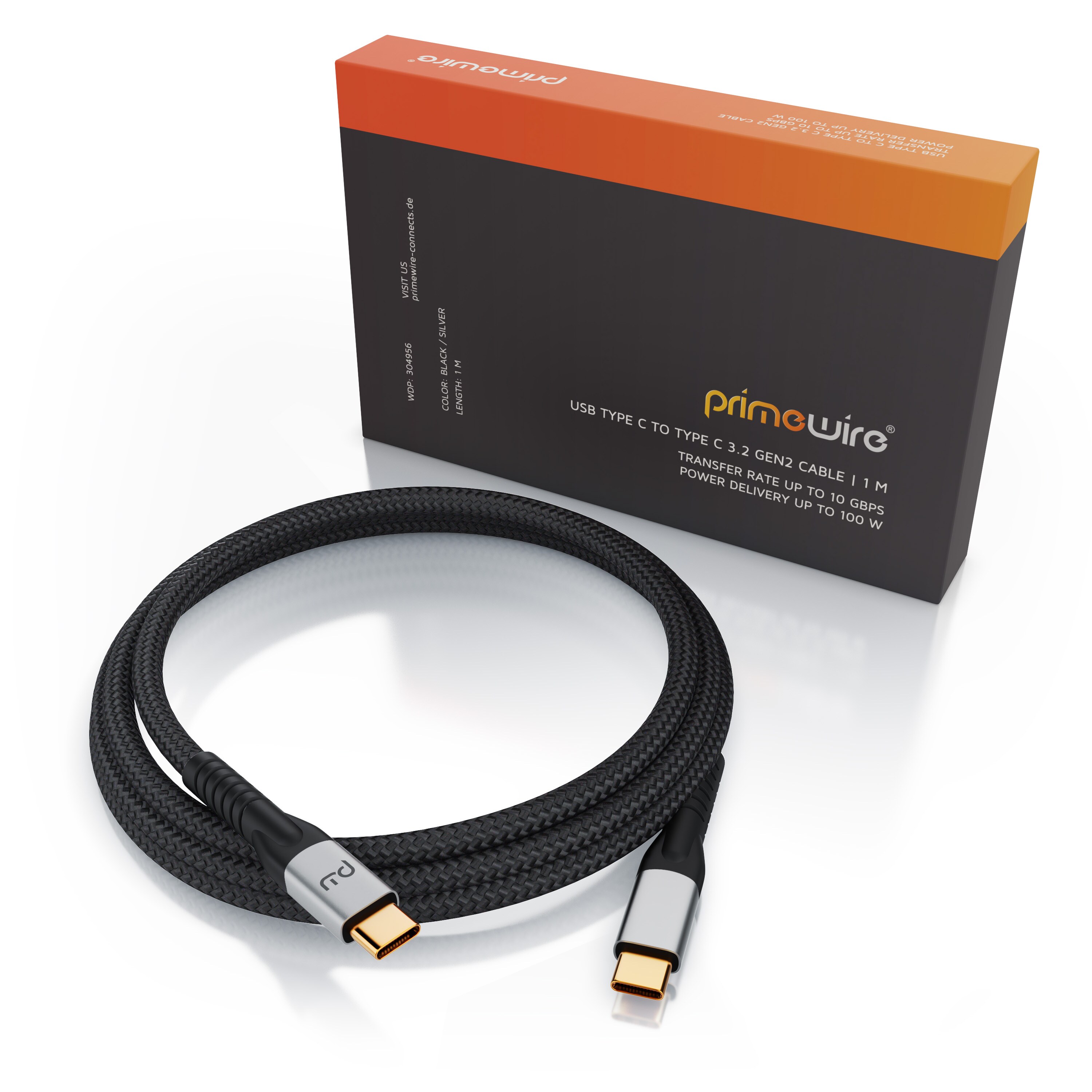 Primewire USB 3.2 Gen2 - Power Delivery 100 W - Datenkabel 10 Gbit/s