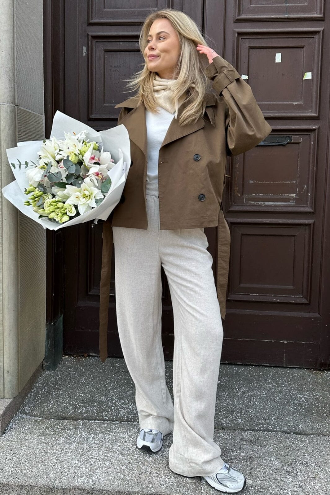 BYIC Almaic Trenchcoat brown brown