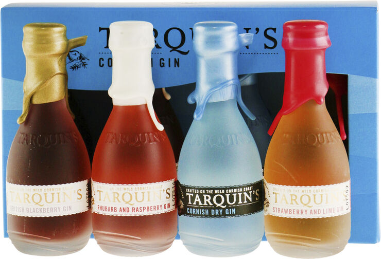 Lyngby Vinkælder Tarquin's Gift Box Gin Set 4 x 5 cl. No_color