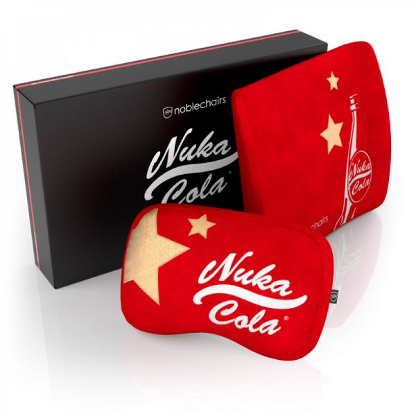 Noblechairs Set de Almofadas Memory Foam Fallout Nuka-Cola Edition - NBL-SP-PST-017