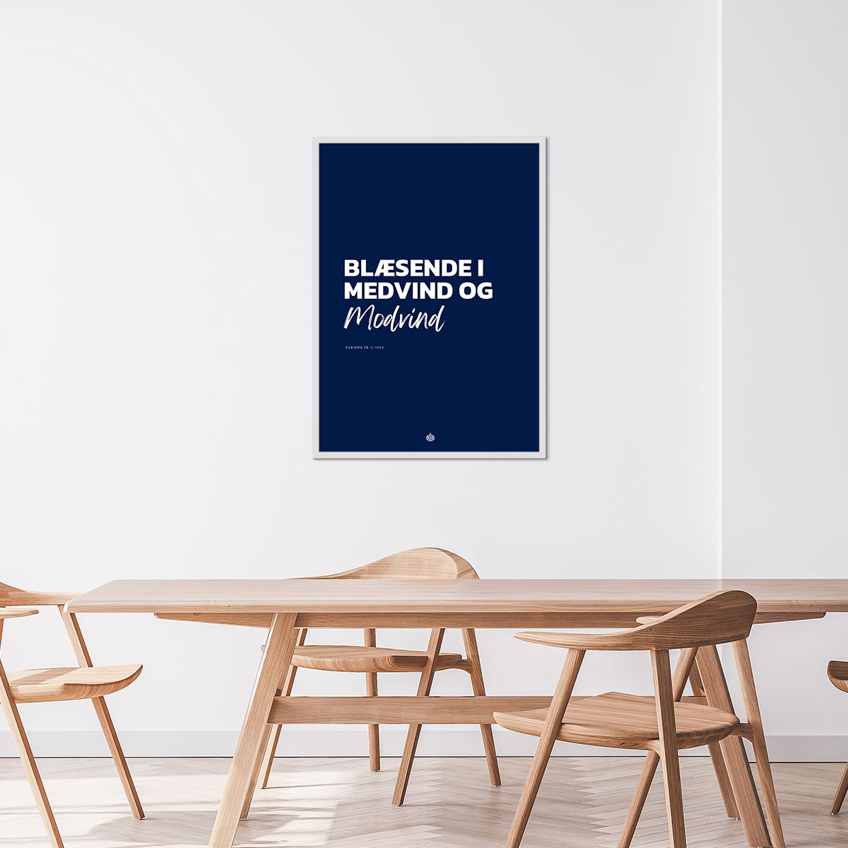 Esbjerg fB Plakat Citat 50x70 cm
