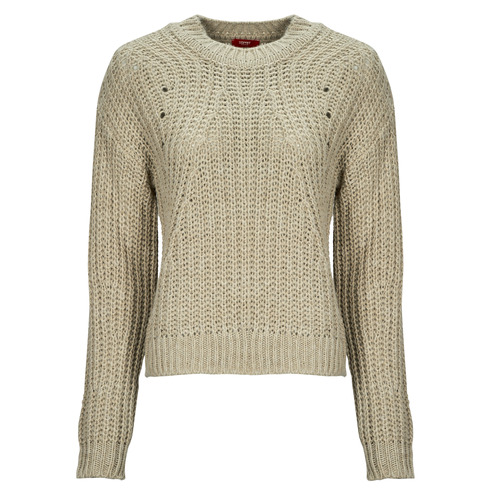 Esprit - WO STRUCTURE SWEAT - Beige