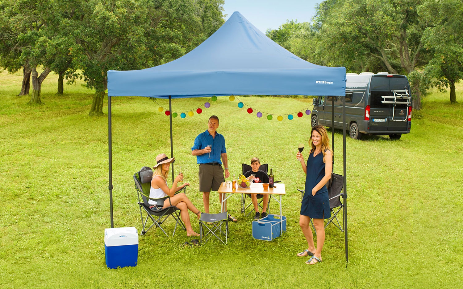 Berger Faltpavillon 3 x 3 m