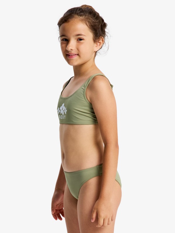 Solid Active Set Ensemble bikini bralette deux pièces Vert Filles 6-16 ans