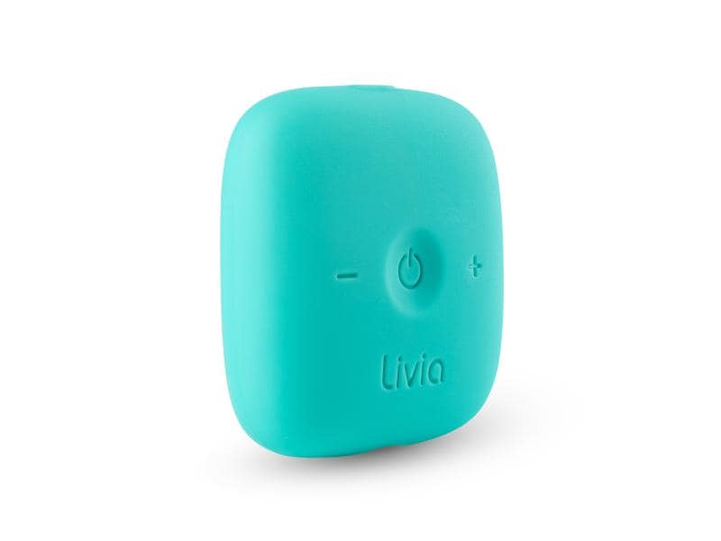 Livia Lösung für Menstruationsbeschwerden Türkis Elektrostimulationsgerät gegen Menstruationsbeschwerden