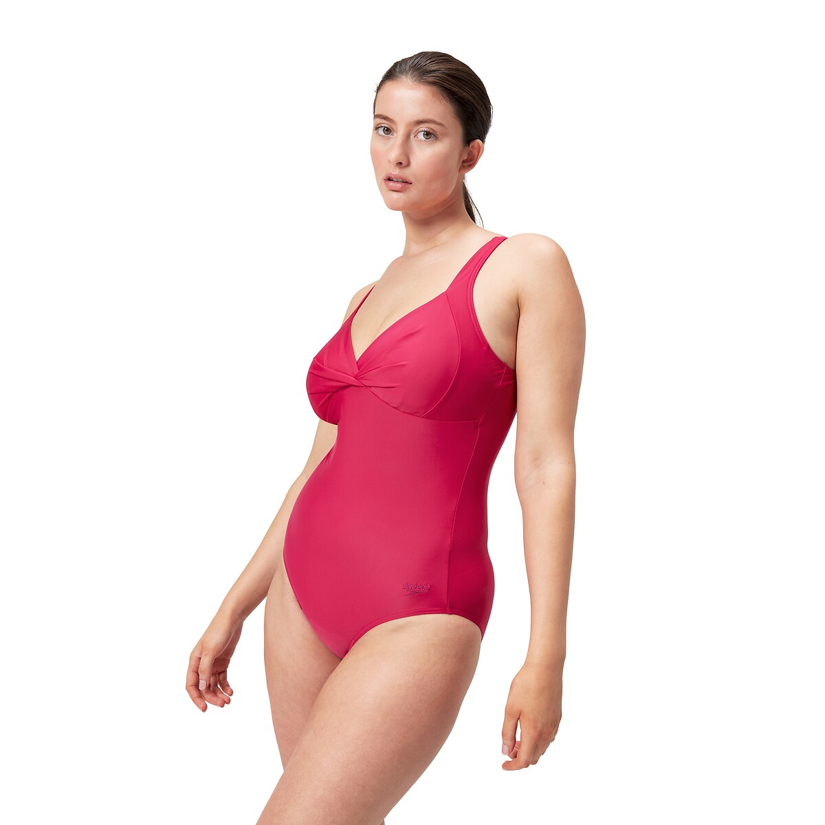 SPEEDO<br>Maiô de uma peça com nó cruzado