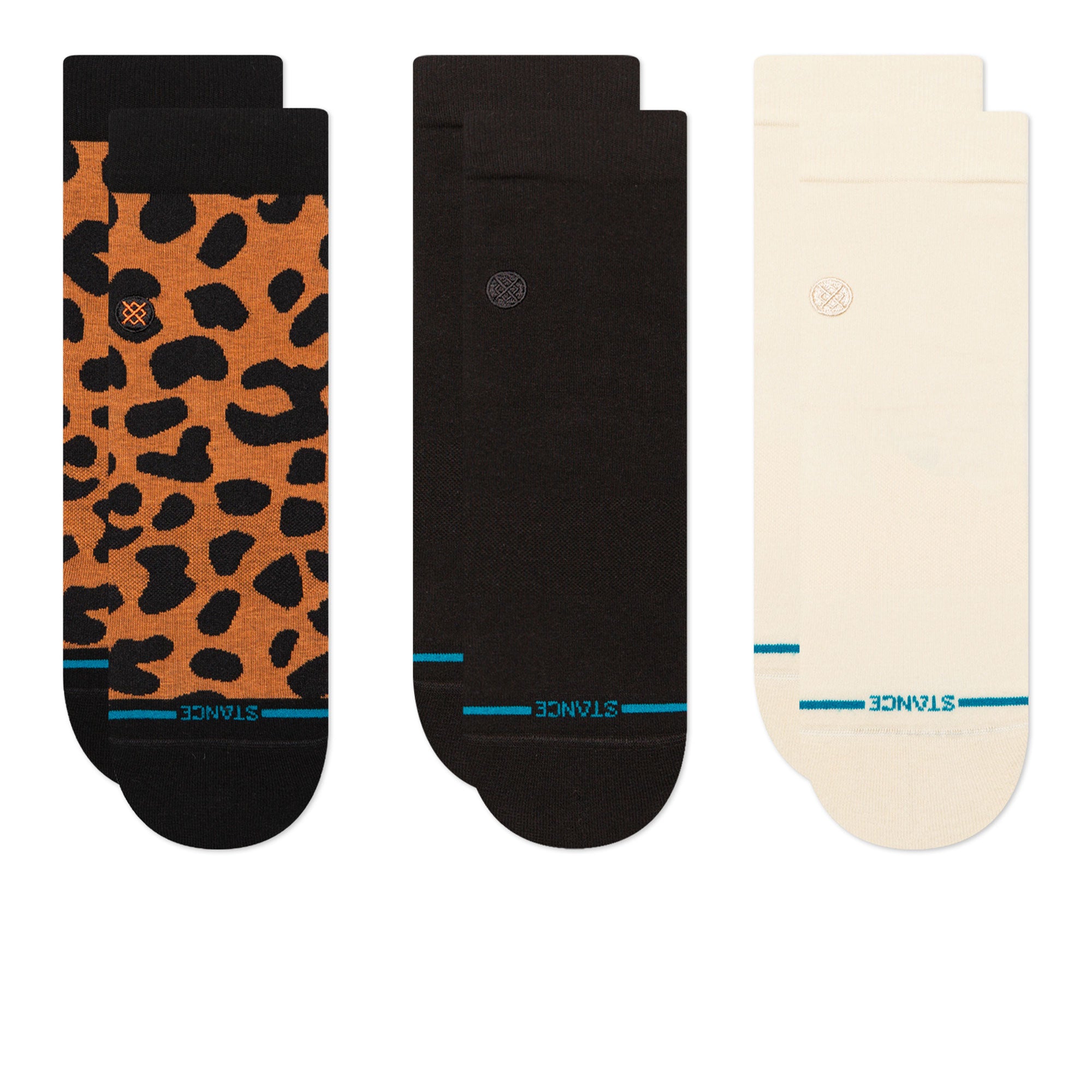 Stance<br>Wmns Animaniac Quarter 3 Pack Socks