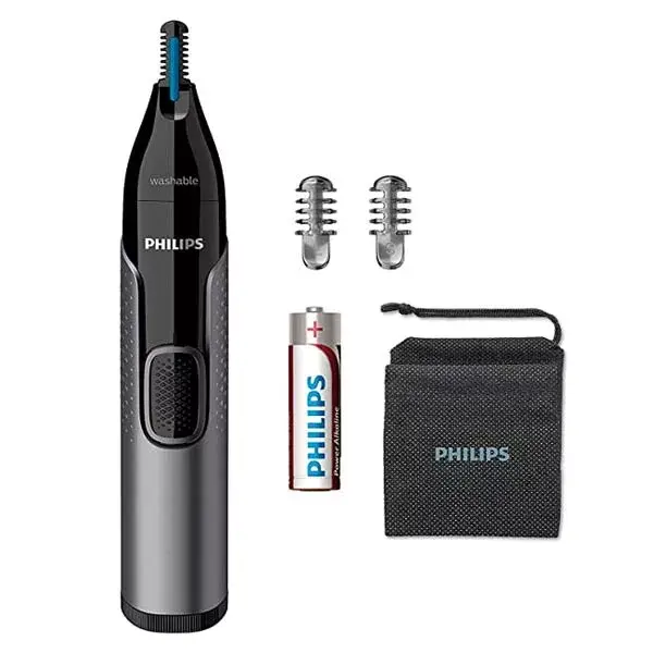 Aparador de pelos do nariz e orelha Philips Série 3000 para homens