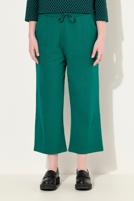 Sweat-Culotte, weites Bein, Elastikbund, Biobaumwolle