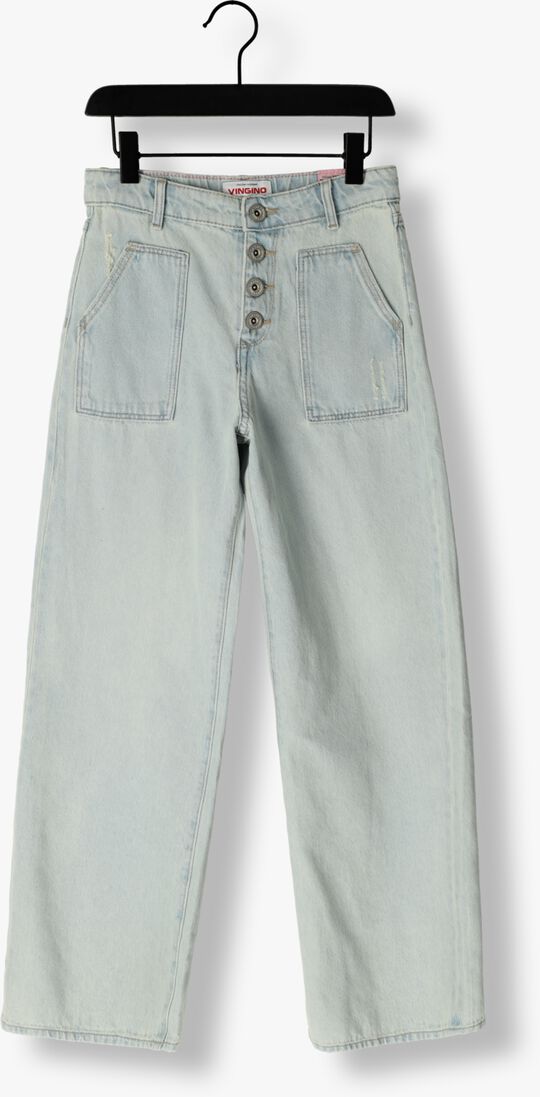 VINGINO blauwe vingino wide jeans cassie pocket