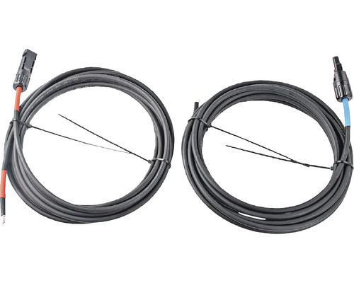 WATTSTUNDE MVK 4 mm² aansluitkabel zonnepaneel naar laadregelaar 2x 7 m
