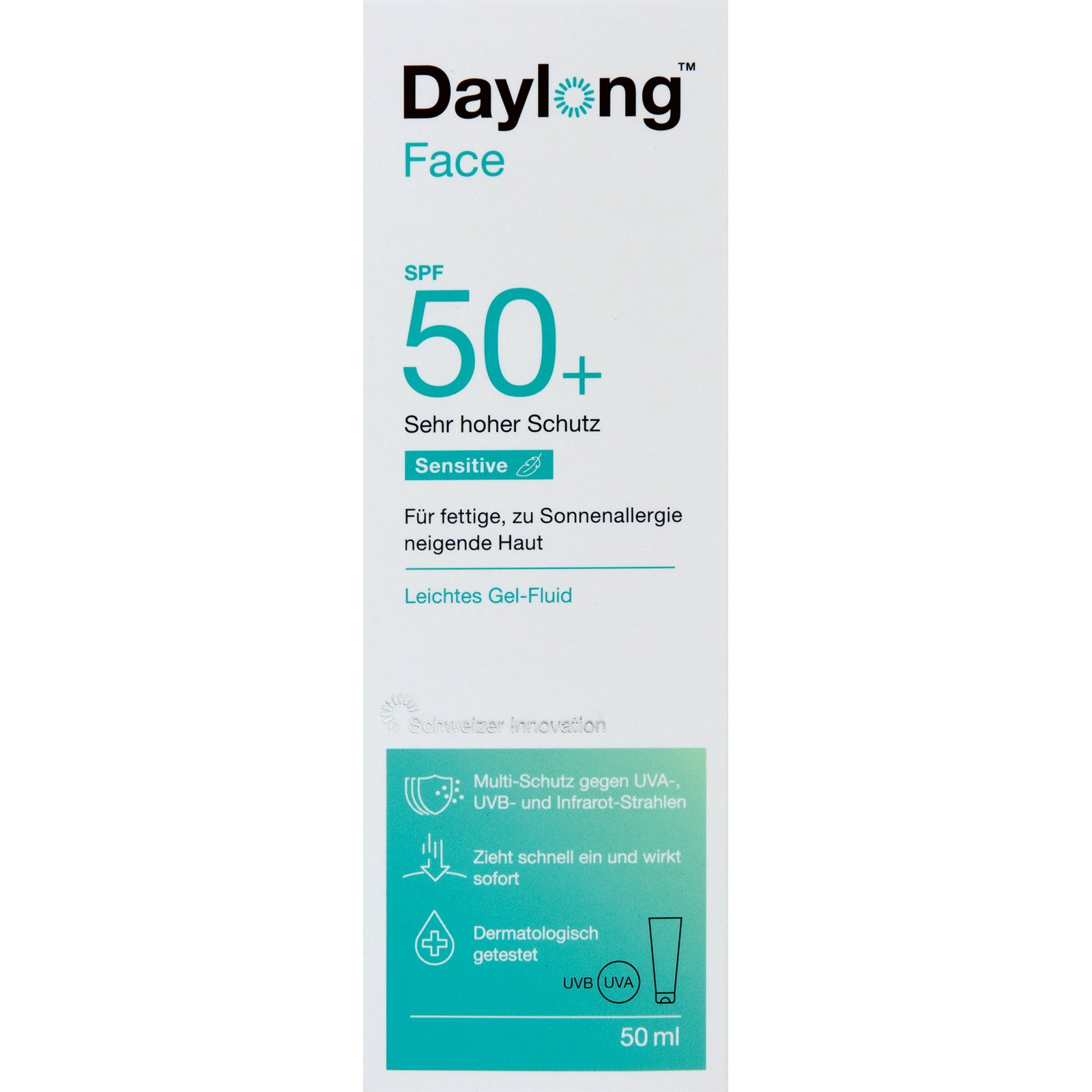 Daylong Sensitive Face Fluid SPF50+ 50 ml
