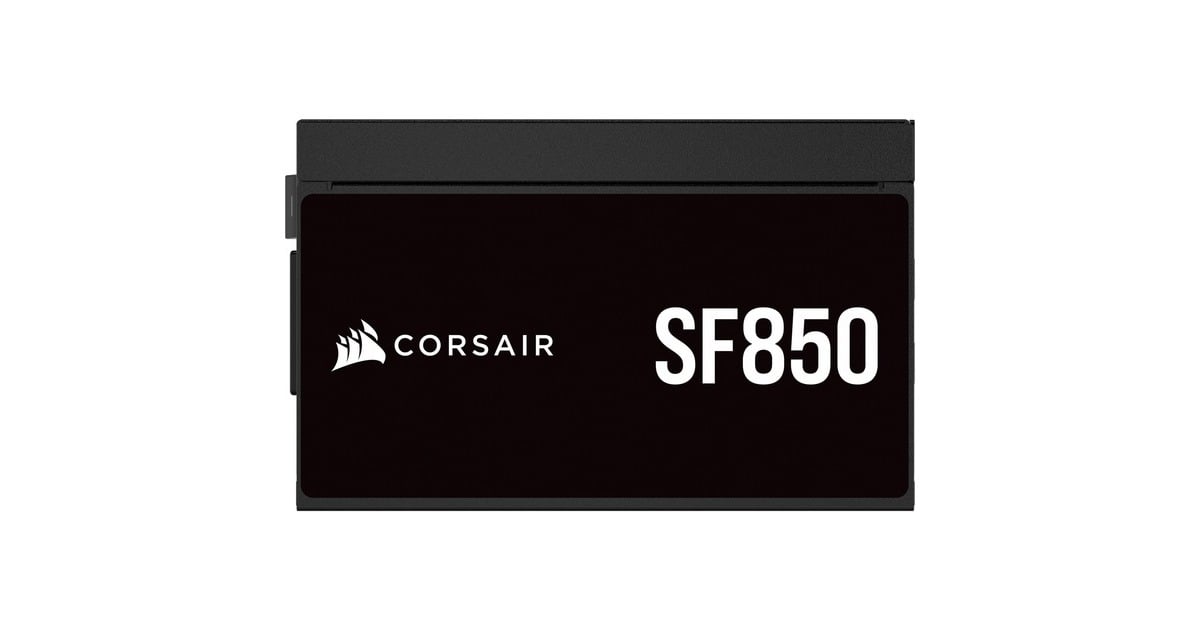 CorsairSF850 modulaire 850 watt voeding   (Zwart, 1x 12V-2x6, 2x PCIe)