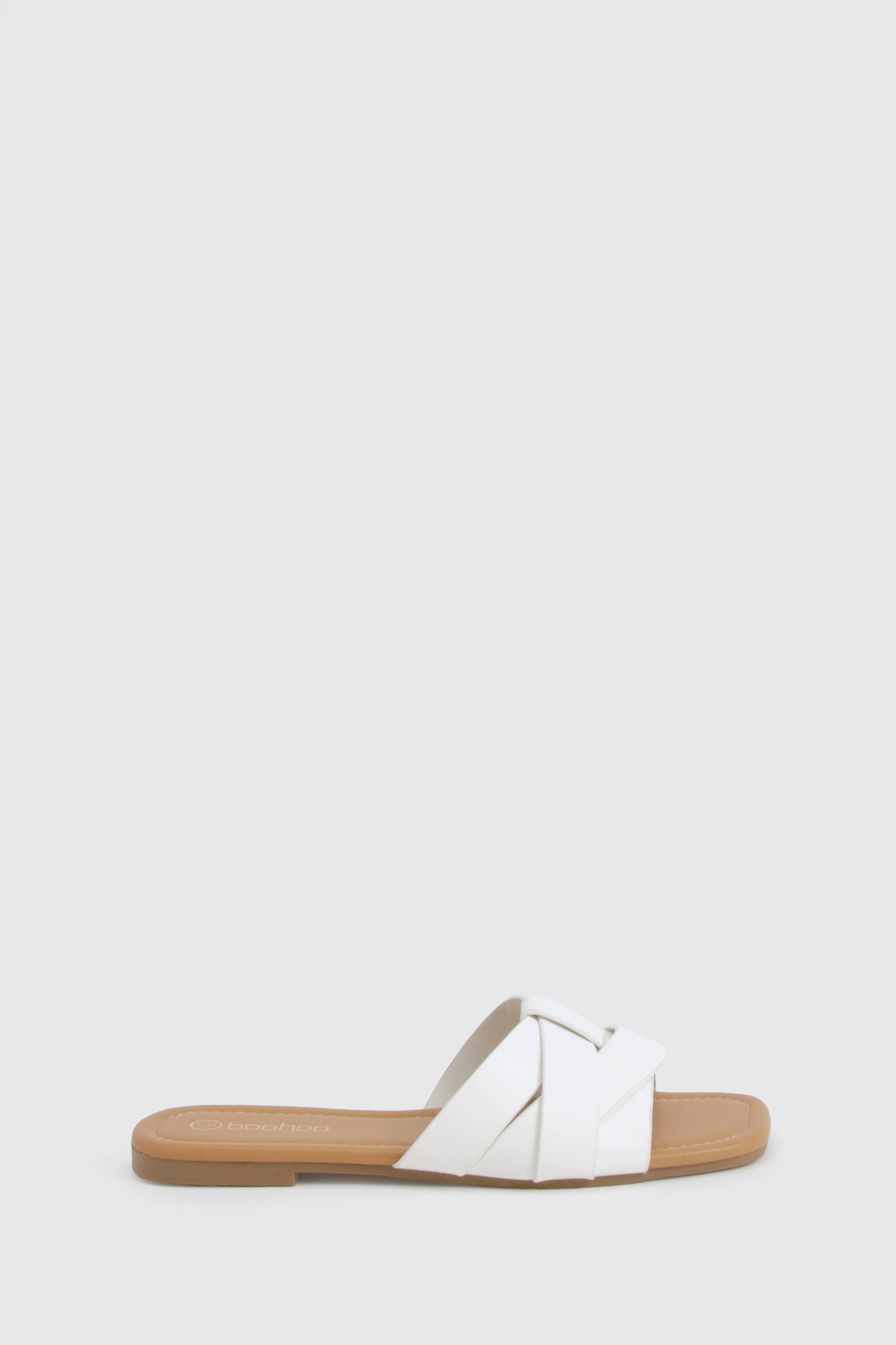 boohoo Sandales Mule Basique Tissées