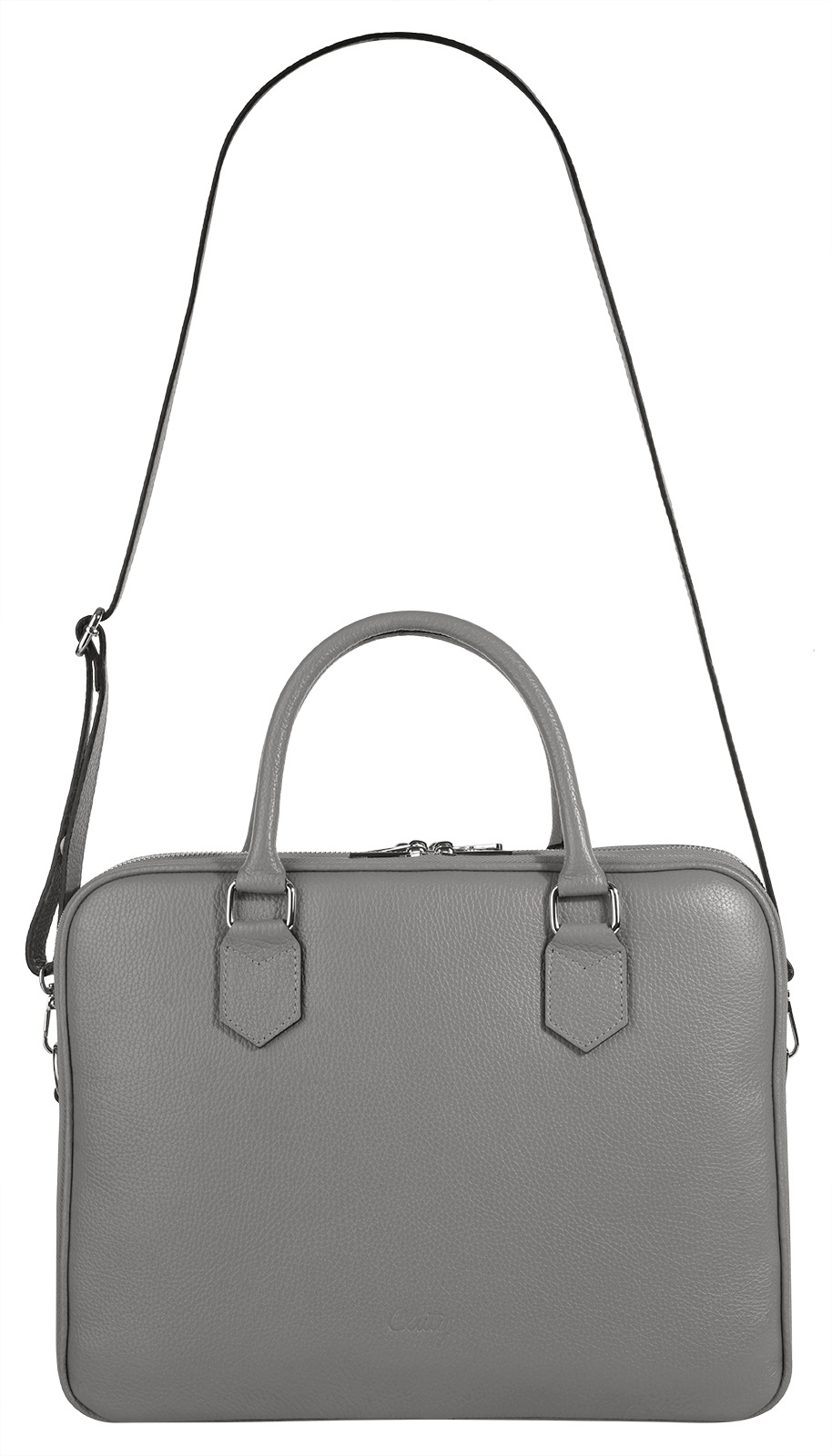Cluty Aktentasche echt Leder, Made in Italy