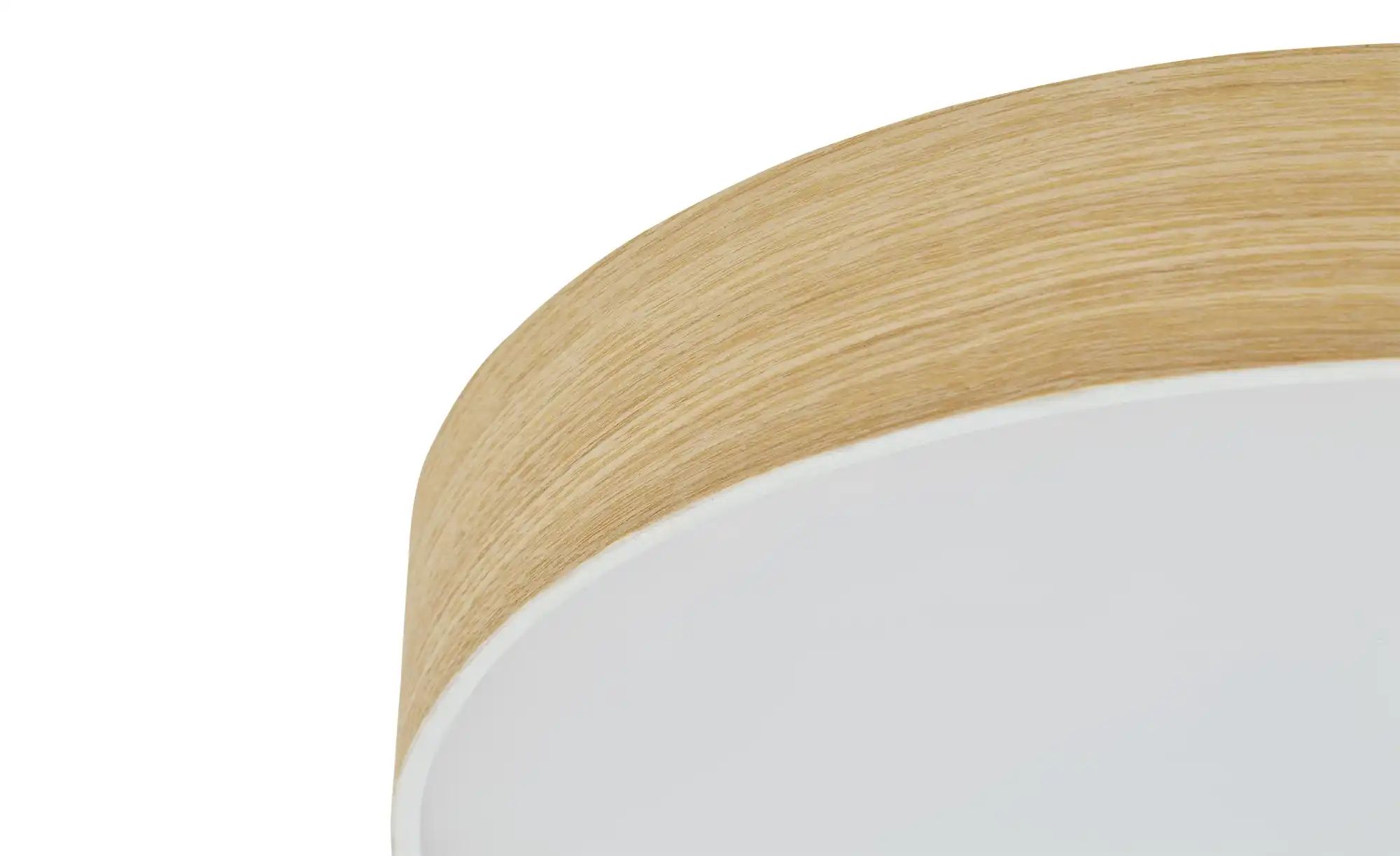 KHG LED-Deckenleuchte Holzoptik/weiß