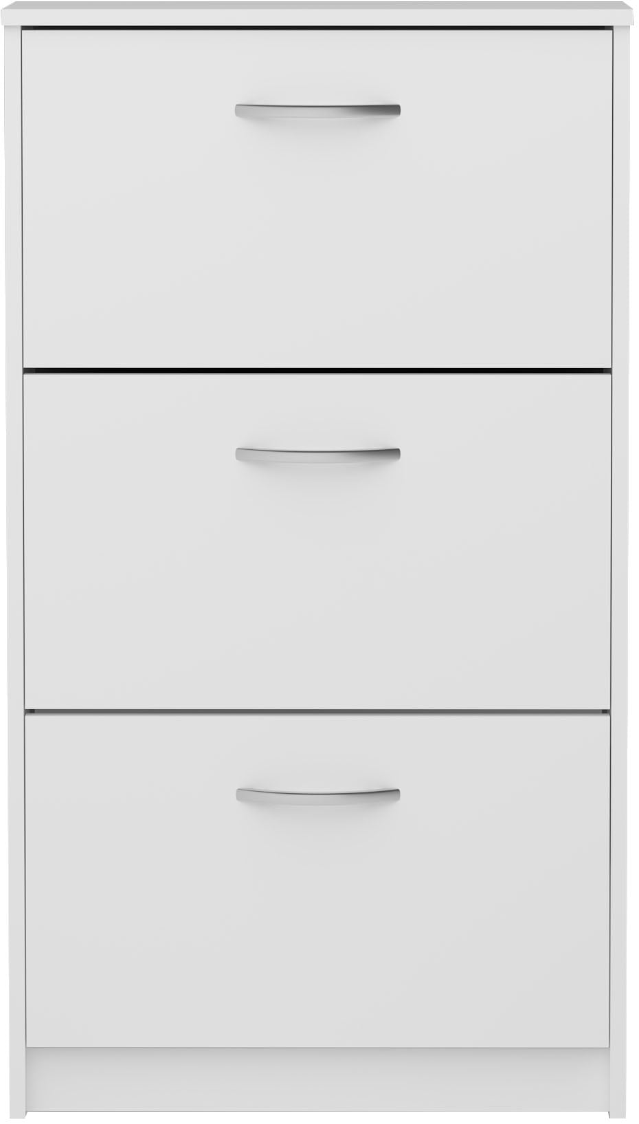 FMD Schuhschrank »Step 3« Breite 58,5 cm, Tief 17 cm, mit 3 Klappen, Schuhkipper