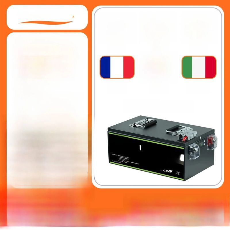 Nieuwe LiFePO4 Batterij 12V 100Ah 200Ah 300Ah 12.8V 24V Lithium-ijzerfosfaat met Ingebouwde BMS voor Solar Boot Bediening Geen Belasting