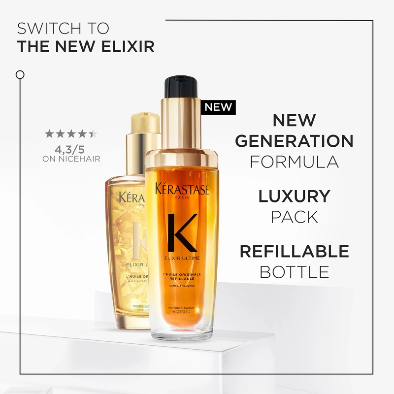 Kérastase Elixir Ultime L´Huile Originale Hair Oil Refill 75 ml