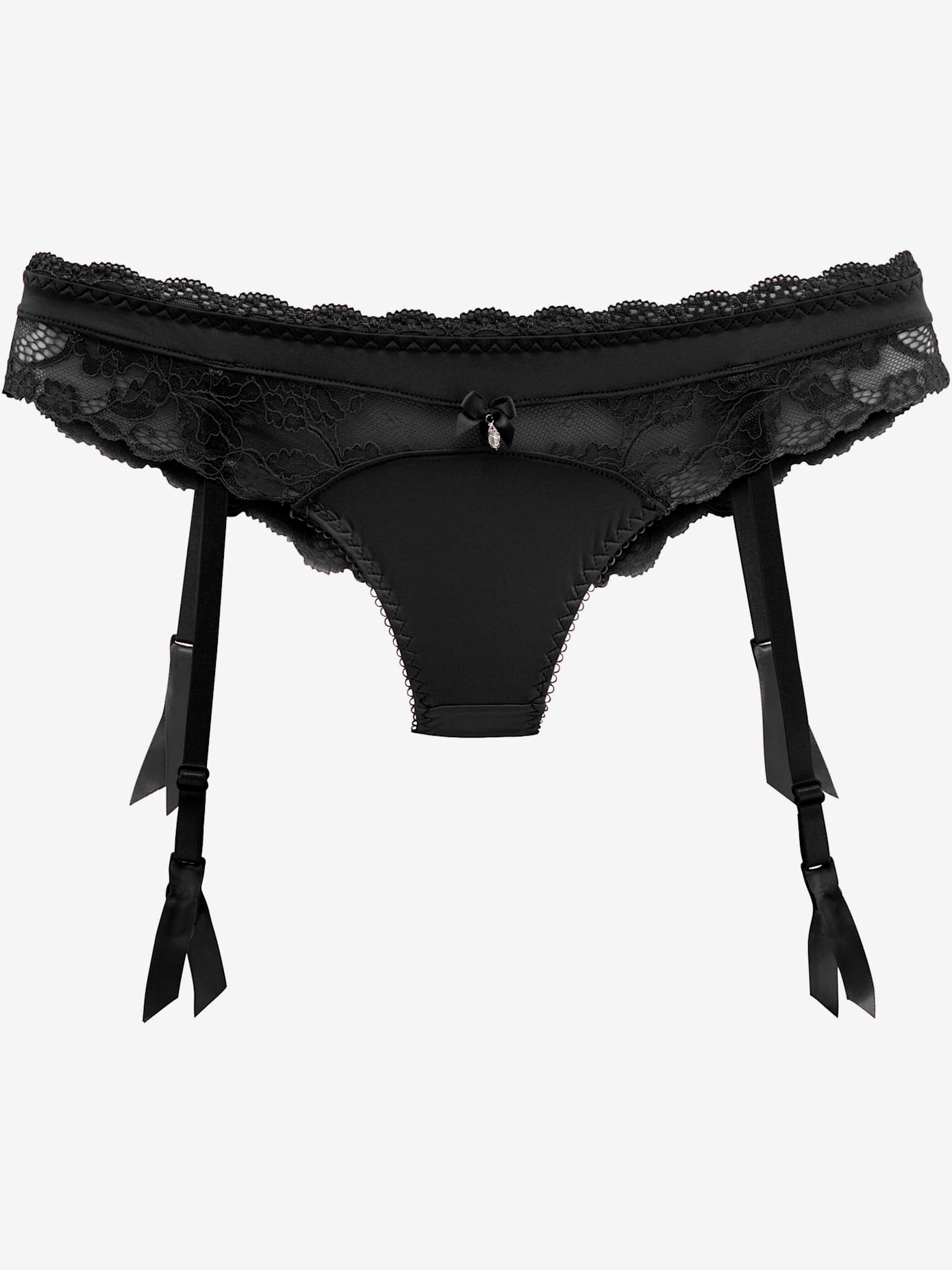 String sexy avec jarretelles amovibles