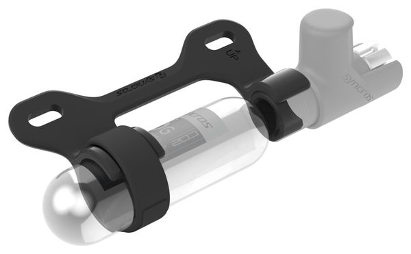 Support Tige de selle pour Cartouches CO2 Syncros Noir