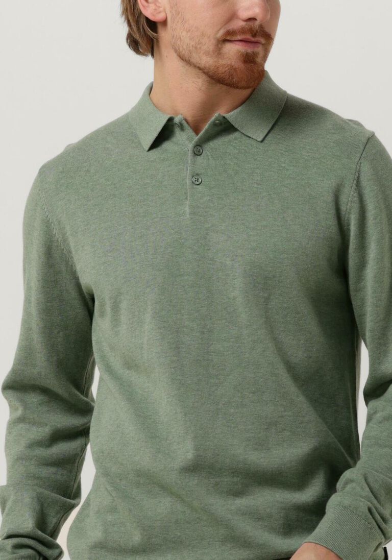 SAINT STEVE groene saint steve polo berend