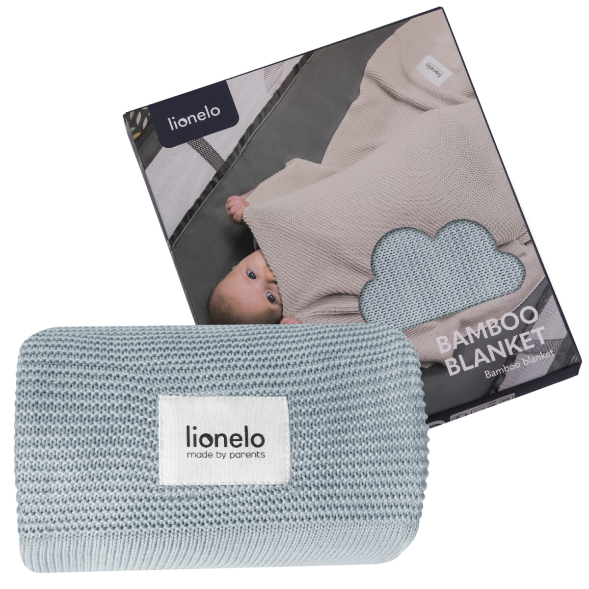 Couverture de luxe pour bébé - Hypoallergénique - Antibactérienne - Antifongique - 100% coton de bambou