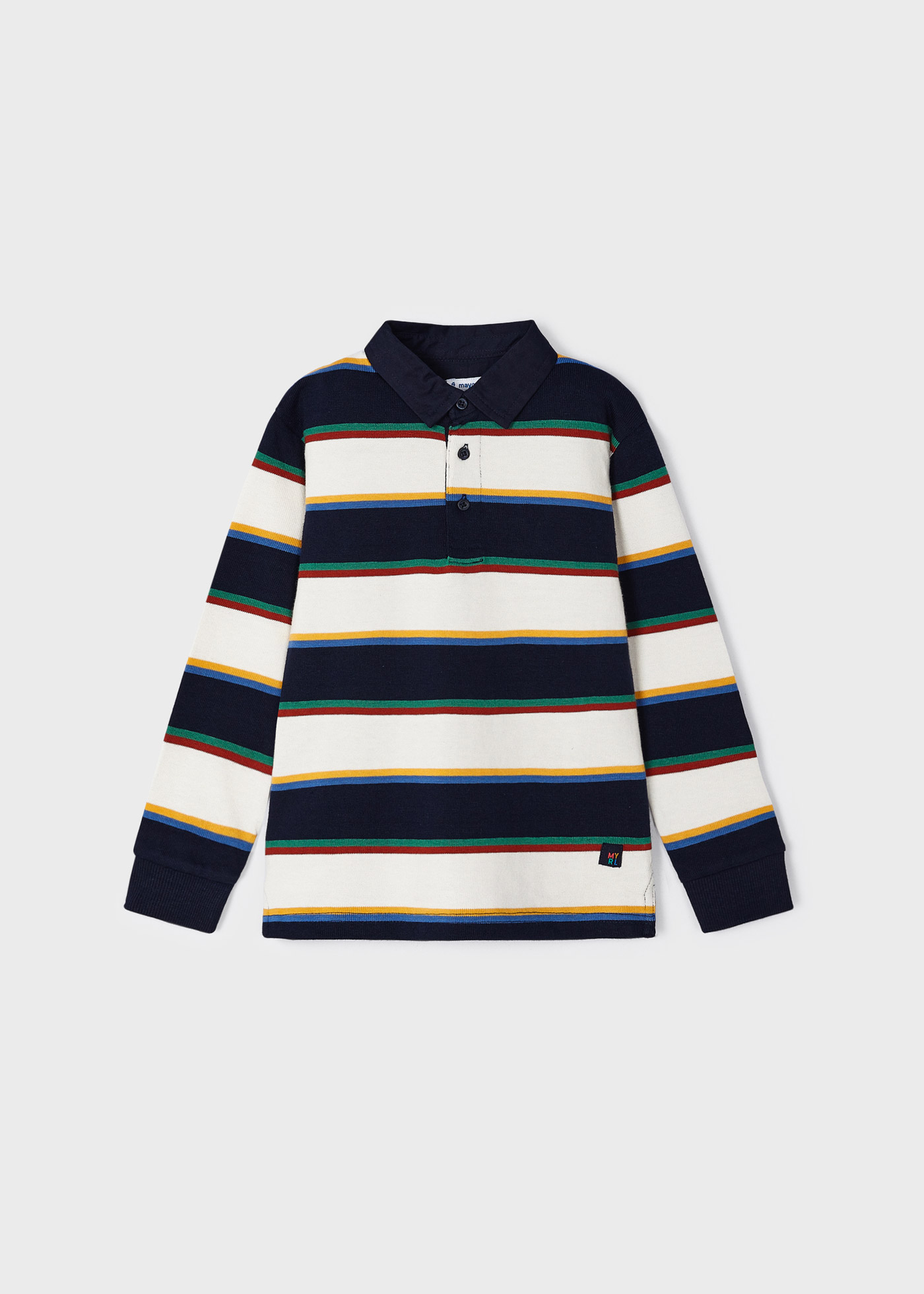 Camisa polo listrada Better Cotton para meninos