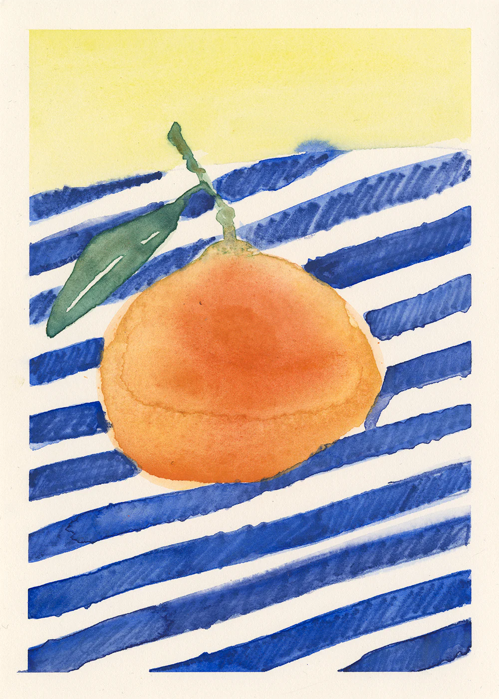 Poster Orange 30 x 40 cm