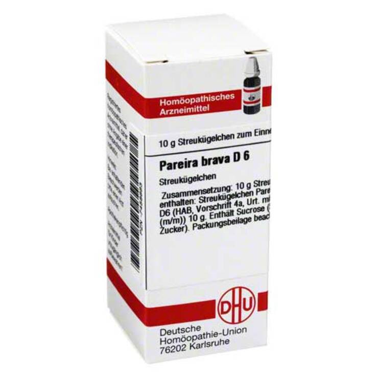 DHU Pareira Brava D 6 Globuli, 10 g