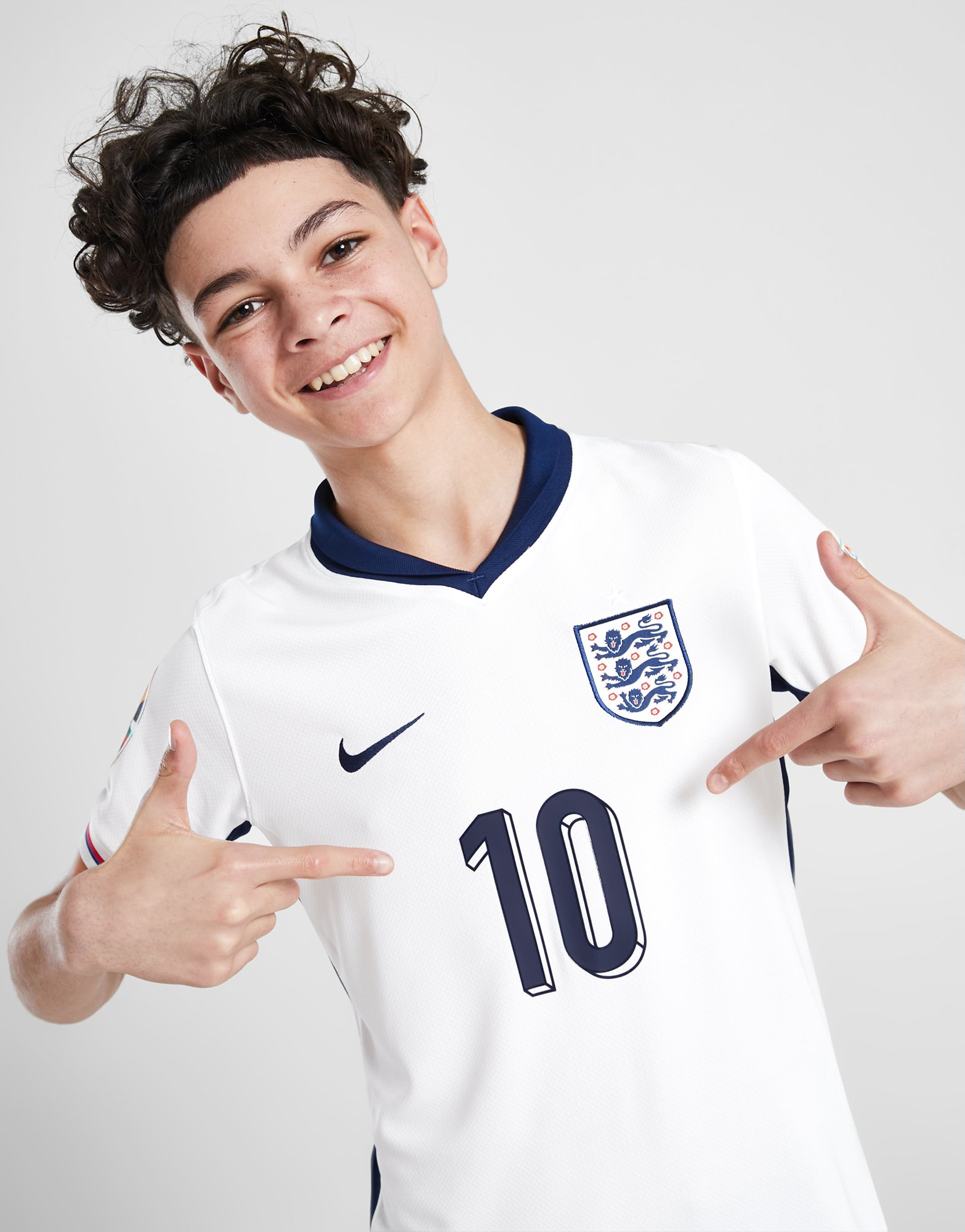 Nike Maillot Domicile Angleterre 2024 Bellingham #10 Junior