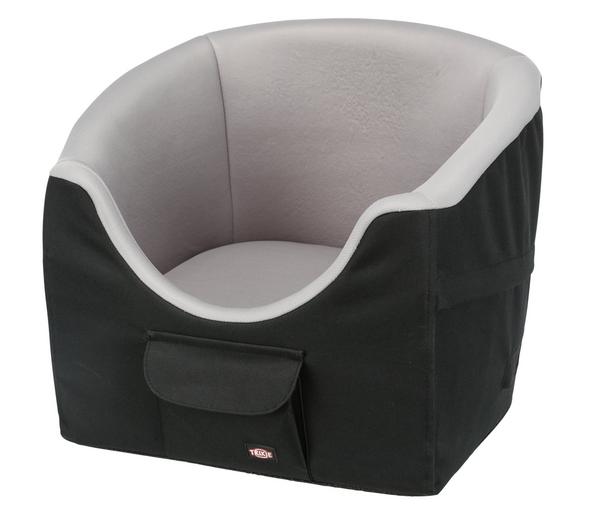 Trixie Autositz, grau/schwarz, ca. B44/H39/T40