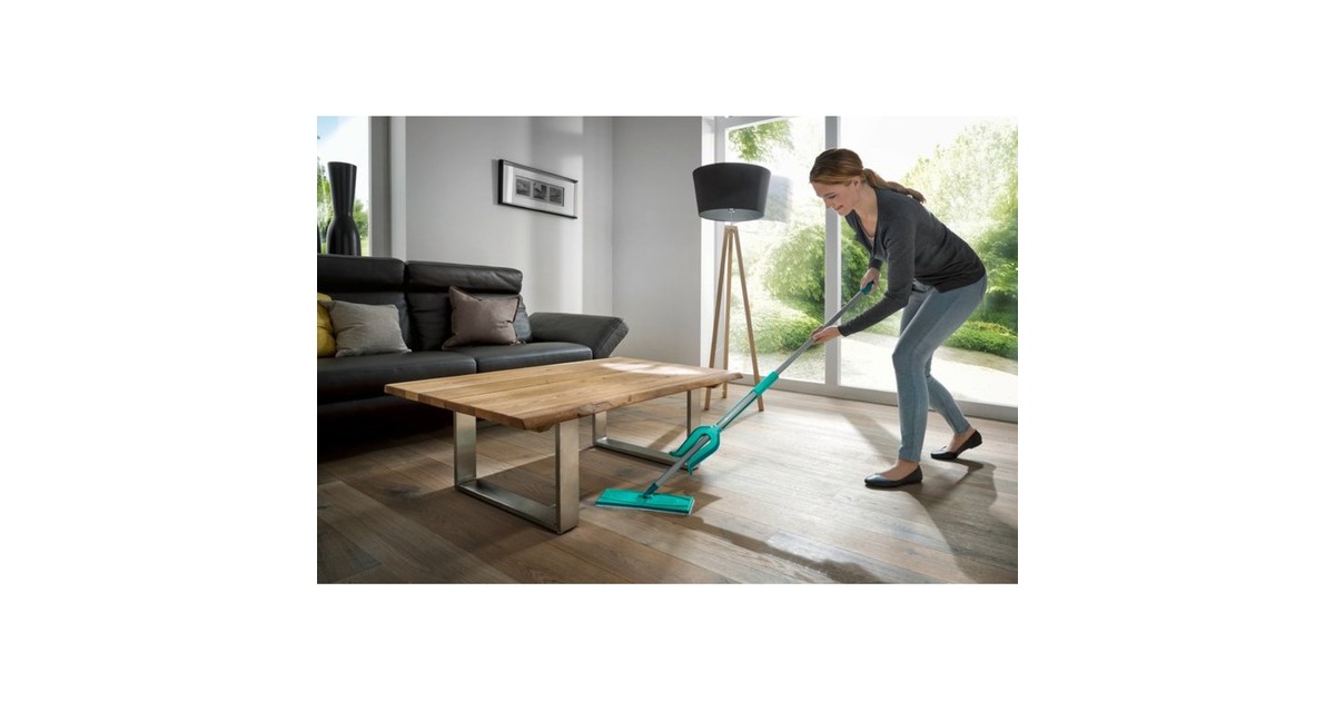 LEIFHEITPicobello S micro duo dweil vloerwisser  (Turquoise/aluminium)