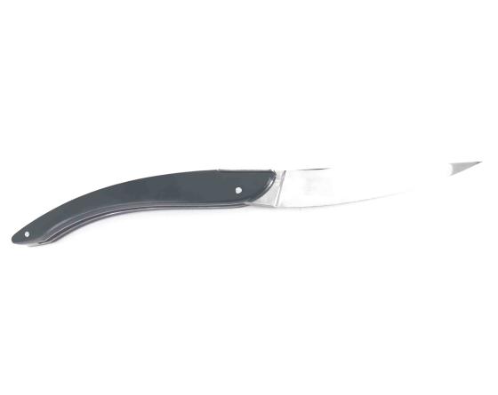 Couteau Eric Raffy Inox Manche en Corne + ETUI Eric Raffy Ref. 60108 Couteau de Poche Forge de Laguiole