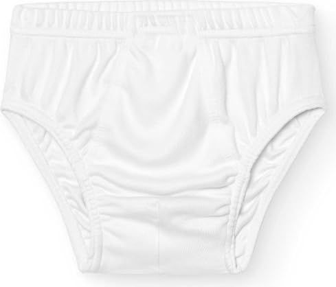 BABIDU Uniseks slip voor kinderen, Wit, 12 años