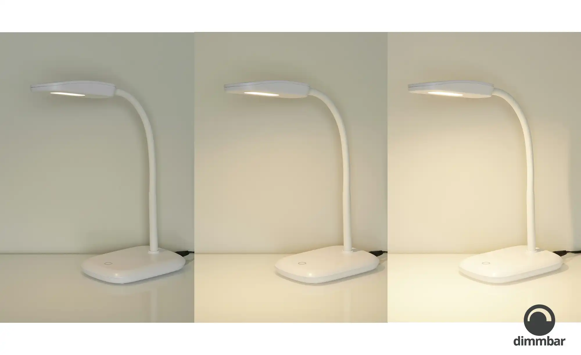 Trio LED-Schreibtischleuchte, 1-flammig, weiß