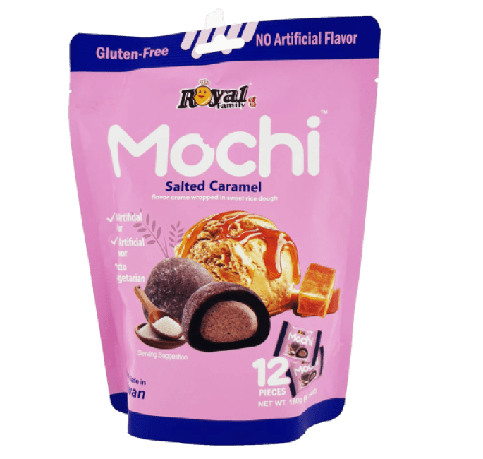 Royal Family Gezouten Karamel Mochi 180g