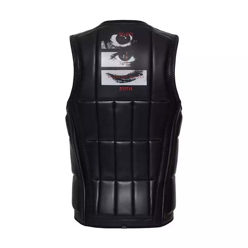Gilet impact MYSTIC Anarchy Fzip Wake Black