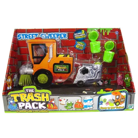 Giochi Preziosi 70217221 Trash Pack (Serie #2) Kehrmaschine mit 2 Figuren