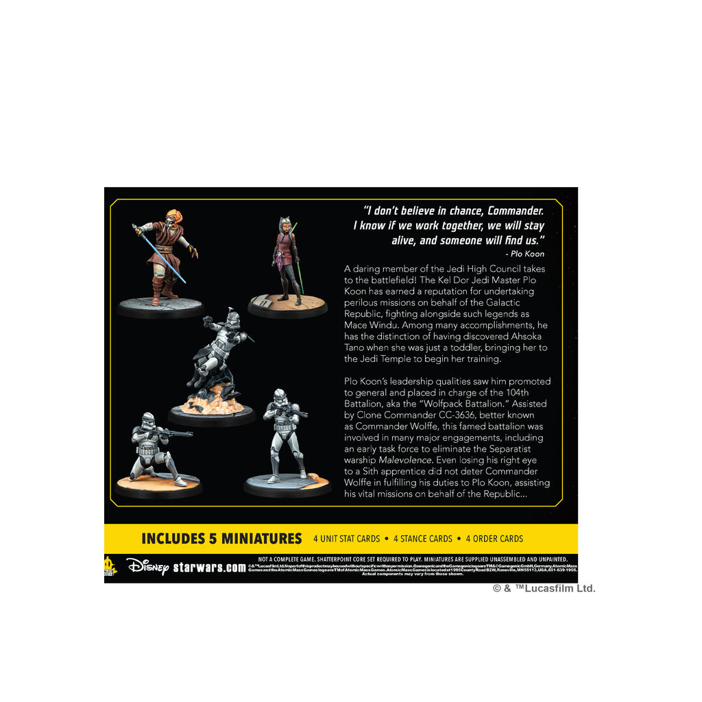 Star Wars: Shatterpoint - Escouade Menez par l'exemple