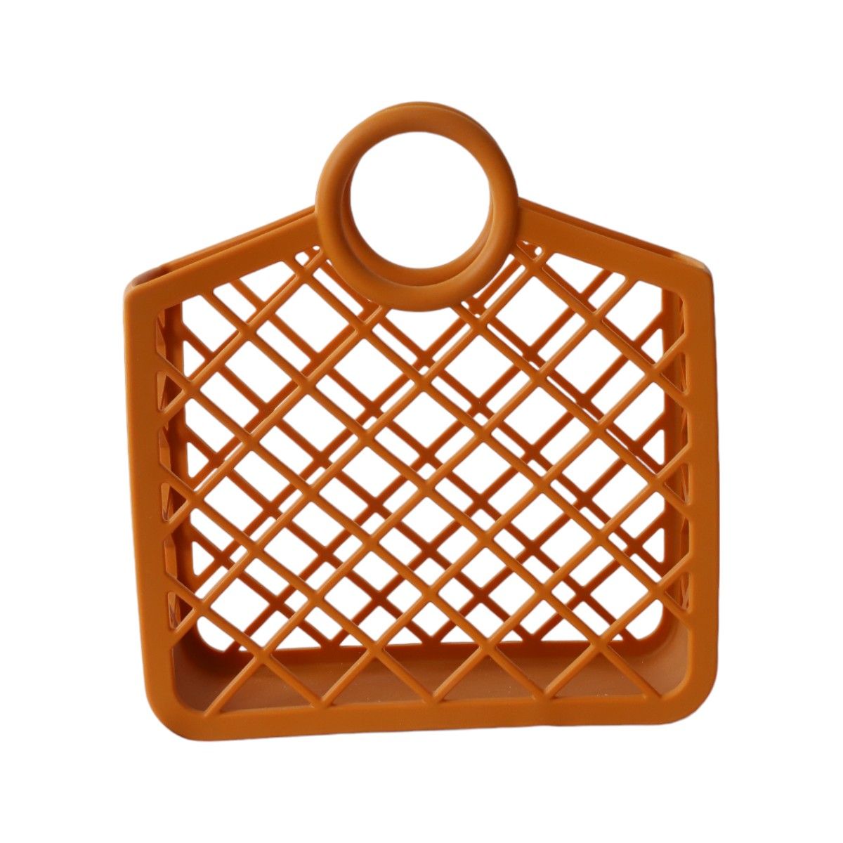 Panier rétro en silicone camel Roodoudou