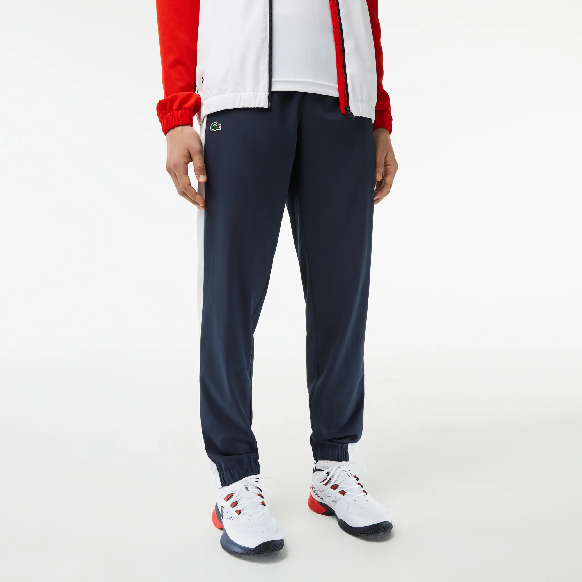 Herren LACOSTE TENNIS x Daniil Medvedev Jogger-Set Trainingsanzug-Sets - Rot - Lacoste - Herren