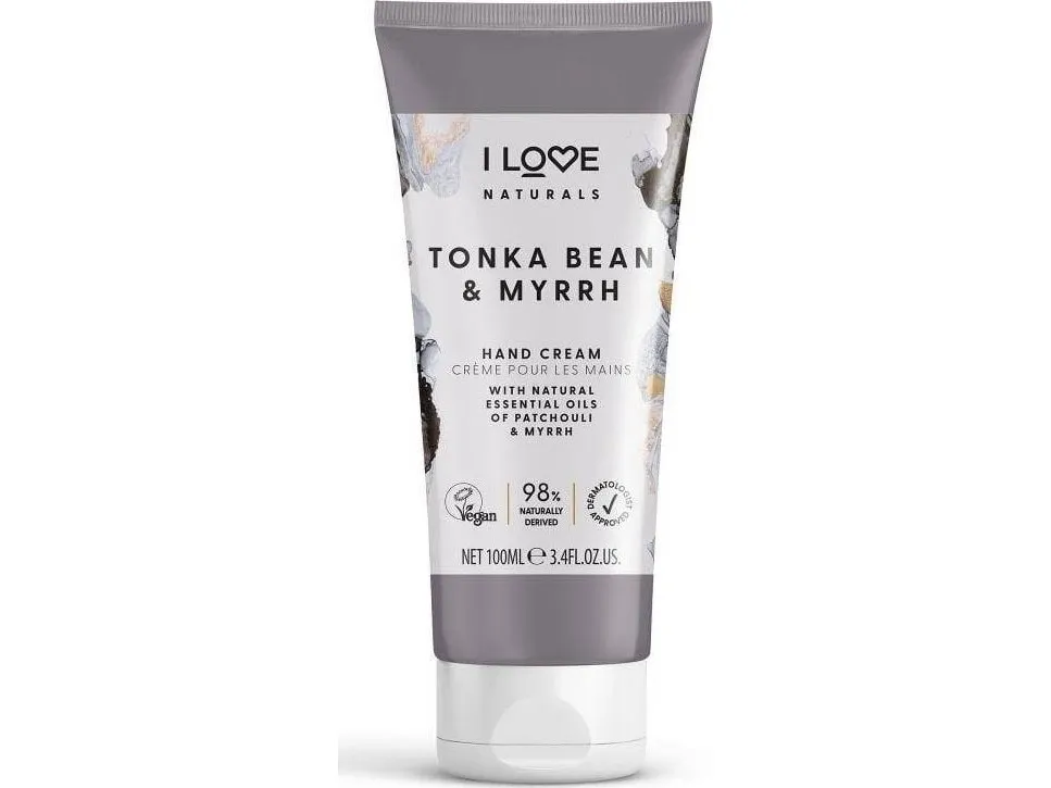 I LOVE_Naturals Hand Lotion Tonka Bean & Myrrh 75ml