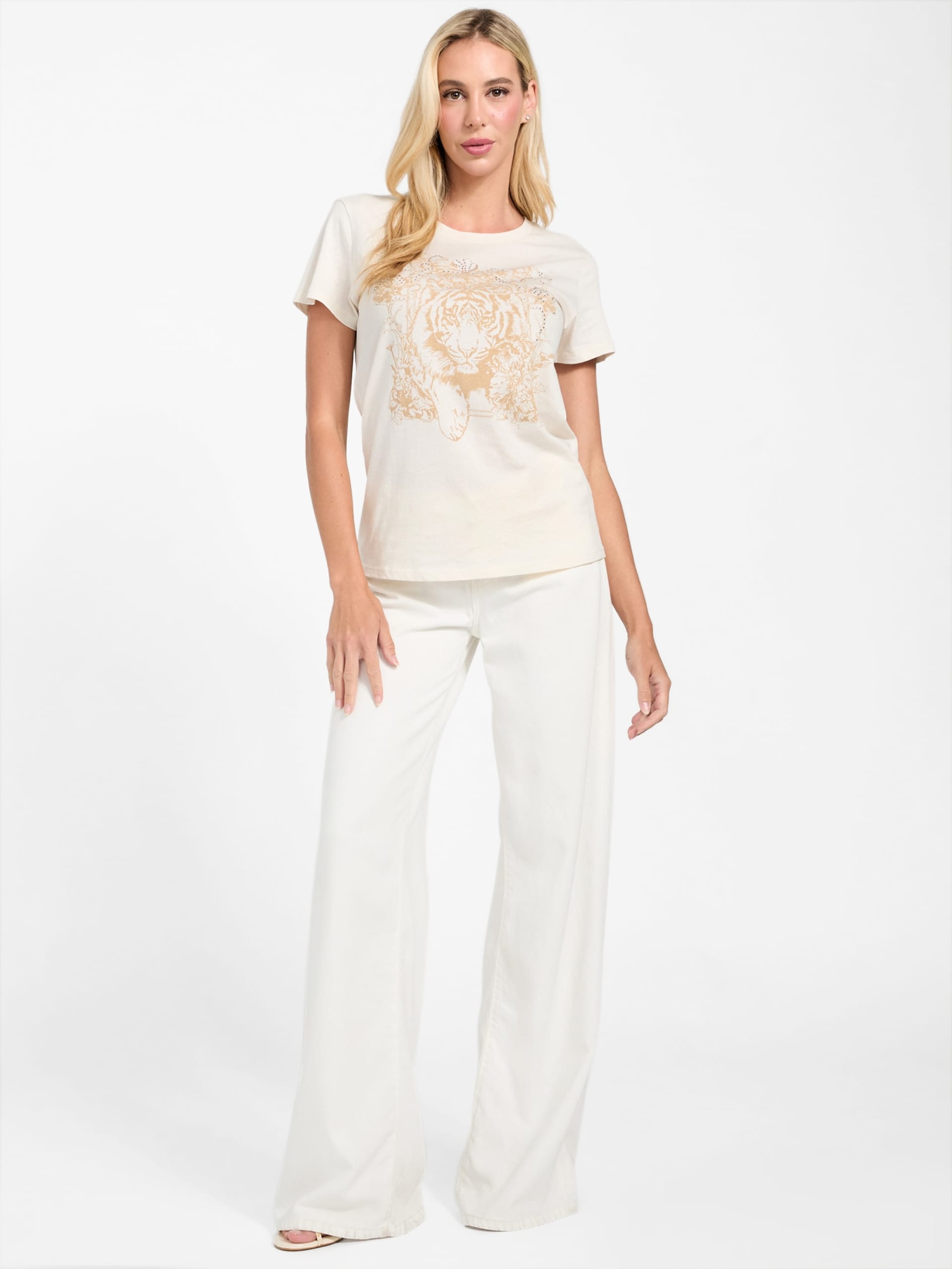 Camiseta Eco Floral Tiger Easy Tee