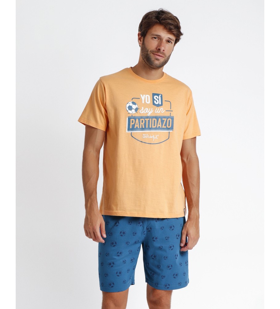 Pijama de manga curta Aznar Innova - Combinação perfeita