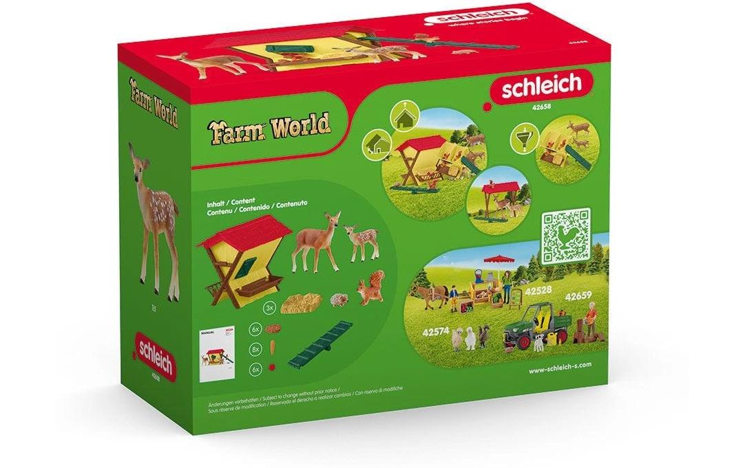 Spielfigurenset Farm World Fütterung der WaldtiereSpielset mit 39 Teilen