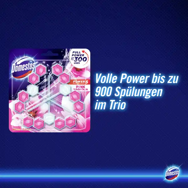 Power 5 WC-Stein Pink Magnolie Megapack