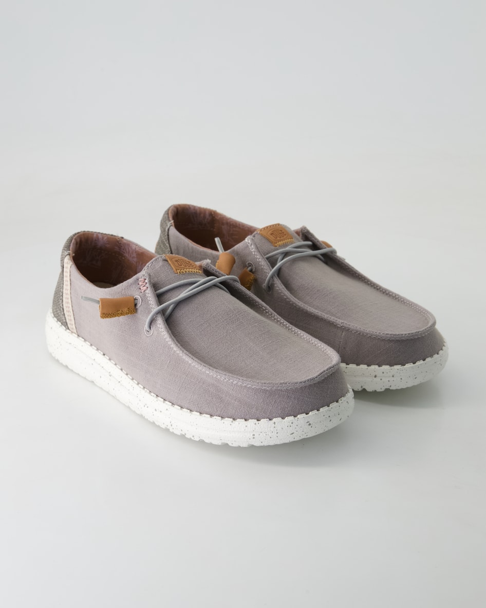 Hey Dude Wendy Washed Sneaker in Grau